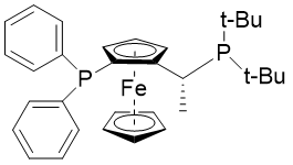 (R)-1-[(S)-2-(ジフェニルホスフィノ)フェロセニル]エチルジ-tert-ブチルホスフィン